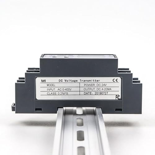 DC 0–1000 V Eingang, DC 4–20 mA Ausgang, DIN-Typ, Spannungstransmitter, Gleichspannungssignalwandler, Spannungssensor von trathielec