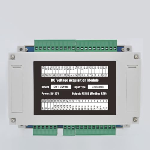 RS485 Modbus 32-Kanal-DC-0-30-V-Eingangsspannungserfassungsmodul von trathielec