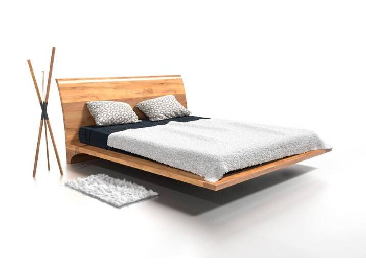Massivholzbett RAY Kirsche 140x200 von traumwood