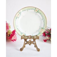 Paar Nippon Teller 20, 5 cm, Hübsche Handbemalte Für Die Teeparty, Vintage Teller, Blumenteller Paar Nippon Teller 20, 5 cm, Hübsche Handbemalte Für Die Teeparty, Vintage Teller, Blumenteller von treasuresfromtheuk