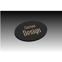 Customsign4 | 8 "Bis 16" Breit Von Ihnen Entworfenes Eingraviertes Ovales Benutzerdefiniertes Zeichen von treewoodworks