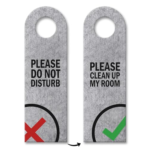 10x Please do not disturb - Please clean up my room von trendaffe
