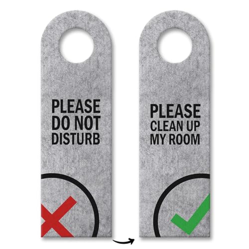 10x Please do not disturb - Please clean up my room 10x Please do not disturb - Please clean up my room von trendaffe