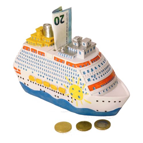 Kreuzfahrt Spardose - Kreuzfahrtschiff Sparbüchse Sparschwein Kreuzfahrt Spardose - Kreuzfahrtschiff Sparbüchse Sparschwein von trendaffe