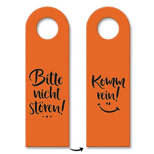 trendaffe - 10x Bitte Nicht stören oder Komm rein von trendaffe