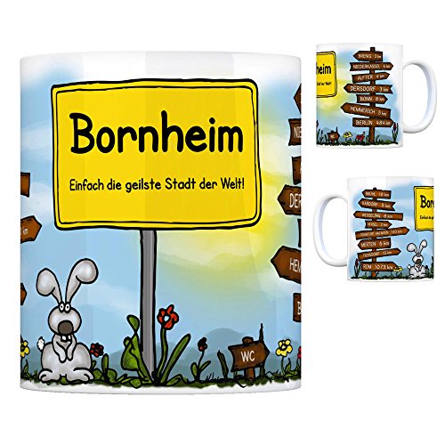 trendaffe Bornheim Rheinland - Einfach die geilste Stadt der Welt Kaffeebecher von trendaffe