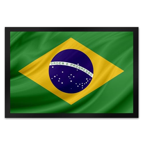 trendaffe - Brasilien Fahne und Flagge Fussmatte Fanartikel trendaffe - Brasilien Fahne und Flagge Fussmatte Fanartikel von trendaffe