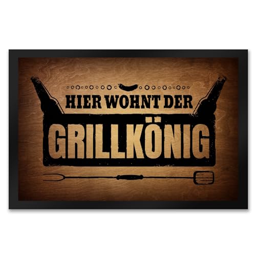 trendaffe Grillkönig Fußmatte XXL von trendaffe