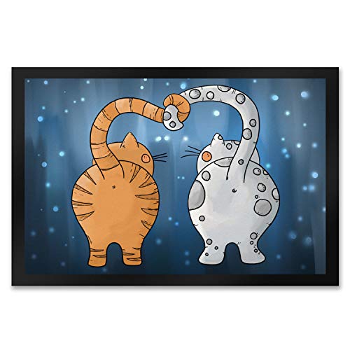 trendaffe - Katzen Fußmatte XXL mit Katzen Motiv von trendaffe