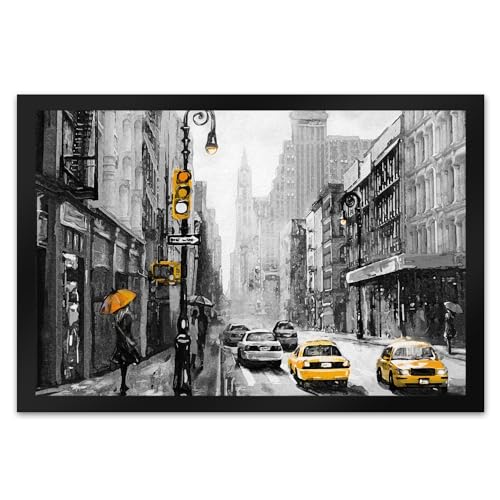 trendaffe New York City Taxi Fußmatte XL von trendaffe