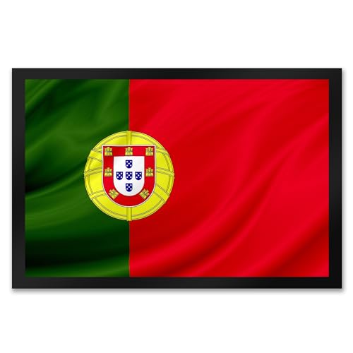 trendaffe - Portugal Fahne und Flagge Fussmatte Fanartikel von trendaffe