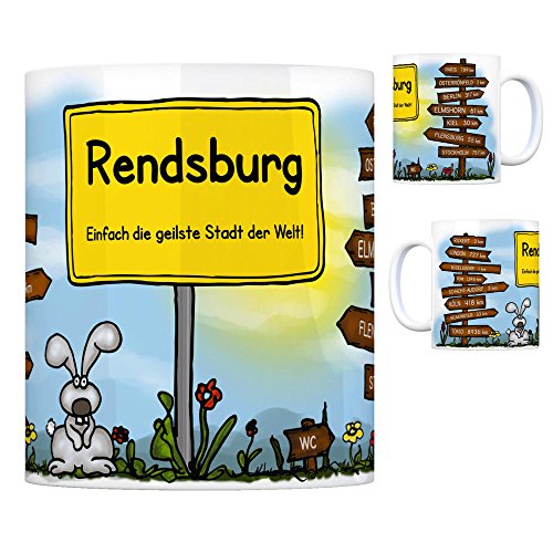trendaffe Rendsburg - Einfach die geilste Stadt der Welt Kaffeebecher von trendaffe