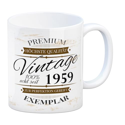trendaffe - Vintage Tasse seit 1959 - Premium Exemplar - Zur Perfektion gereift - trendaffe - Vintage Tasse seit 1959 - Premium Exemplar - Zur Perfektion gereift - von trendaffe