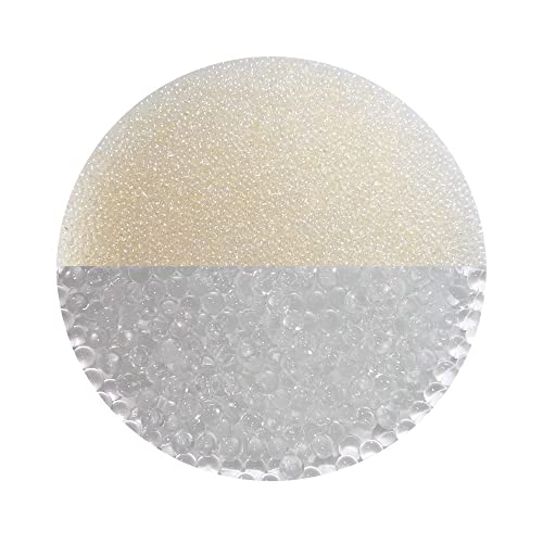 trendfinding 500 g wasserspeicherndes Deko Granulat Kristall, Korngröße 1.5-2 mm, Dekoration für Blumen und Pflanzen, sehr ergiebig, vielseitig einsetzbar von trendfinding