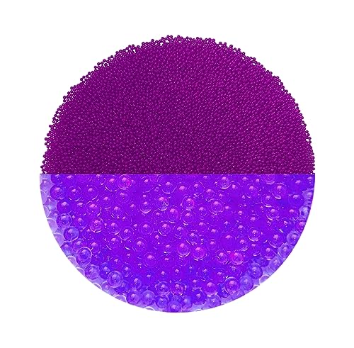 trendfinding 100 g wasserspeicherndes Deko Granulat Lila, Korngröße 1.5-2 mm, Dekoration für Blumen und Pflanzen, 10 Liter sehr ergiebig, vielseitig einsetzbar von trendfinding