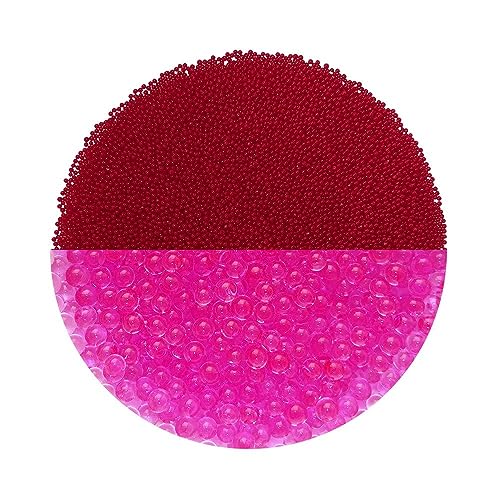 trendfinding 70 g wasserspeicherndes Deko Granulat Pink, Korngröße 1.5-2 mm, Dekoration für Blumen und Pflanzen, sehr ergiebig, vielseitig einsetzbar von trendfinding
