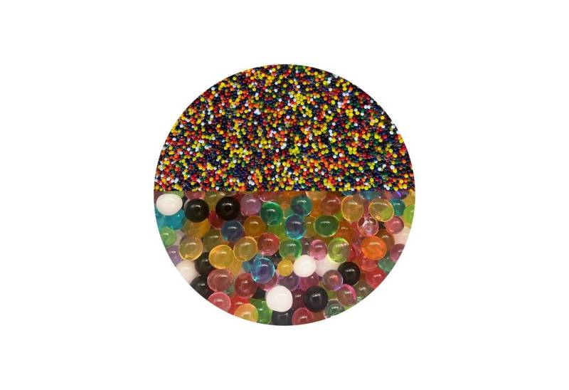 trendfinding Deko-Granulate 100 g Hydroperlen Deko Granulat, (3,5-4 mm, Mehrfarbig) von trendfinding