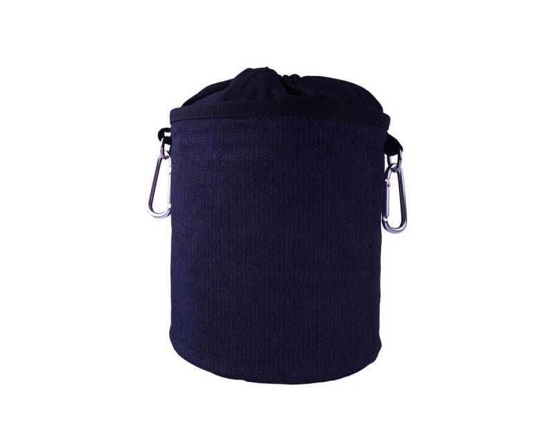trendfinding Wäscheklammern Wäscheklammerbeutel aus Baumwolle-Denim/Denim mit zwei Karabinerhaken, Auf links Waschbar bei 40 Grad/bügelbar, Trockner auf niedriger Stufe von trendfinding