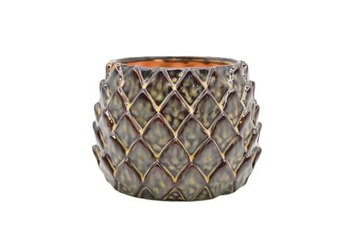 trendfleur Übertopf SCHUPPE, Keramik von trendfleur