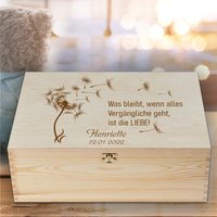 Erinnerungskiste Sternenkind Was Bleibt Ist Die Liebe Trauer Box Zur Erinnerung An Einen Geliebten Menschen Andenken von trendgravur