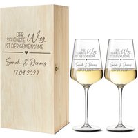 Hochzeitsgläser Mit Gravur Der Schönste Weg Ist Der Gemeinsame Deine Wunschnamen - Leonardo Weinglas Puccini Geschenk Zur Hochzeit Hochzeitsgläser Mit Gravur Der Schönste Weg Ist Der Gemeinsame Deine Wunschnamen - Leonardo Weinglas Puccini Geschenk Zur Hochzeit von trendgravur