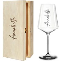 Weinglas Mit Namensgravur Glasgravur Personalisiert Geschenkidee Optional Kiste Weinglas Mit Namensgravur Glasgravur Personalisiert Geschenkidee Optional Kiste von trendgravur