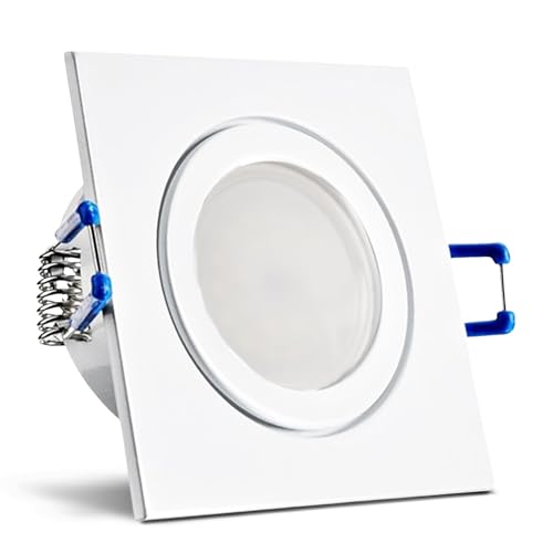 trendlights24 Mare Decken Einbaustrahler IP44-1er Set ultra flach 35 mm LED Spots 5W dimmbar 230V Neutralweiß 4000K - Weiß - Badezimmer außen trendlights24 Mare Decken Einbaustrahler IP44-1er Set ultra flach 35 mm LED Spots 5W dimmbar 230V Neutralweiß 4000K - Weiß - Badezimmer außen von trendlights24