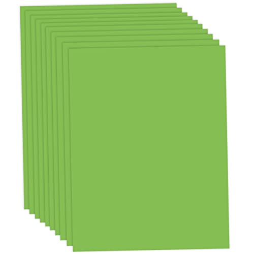 Tonpapier grün 50 x 70cm | 130 g/m² Bastelpapier 10 Blatt einfarbig 130g /qm Bastel-Papier Set Ton-Karton Schul-Papier farbig zum basteln bemalen Bastelkarton Kinder Hochzeit 2151-A von trendmarkt24