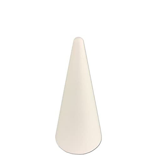 trendmarkt24 Styroporkegel ca. 12 cm hoch | 1 Stück Durchmesser unten: ca. Ø 7 cm von trendmarkt24