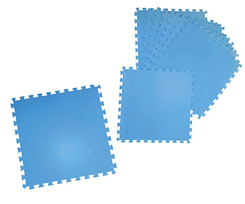 trendmile Premium Poolmatte 8 Stück 50x50 Set Blau Pool Bodenschutzfliesen Joga Matte Puzzle Unterlage Spielmatte Bodenmatte trendmile Premium Poolmatte 8 Stück 50x50 Set Blau Pool Bodenschutzfliesen Joga Matte Puzzle Unterlage Spielmatte Bodenmatte von trendmile