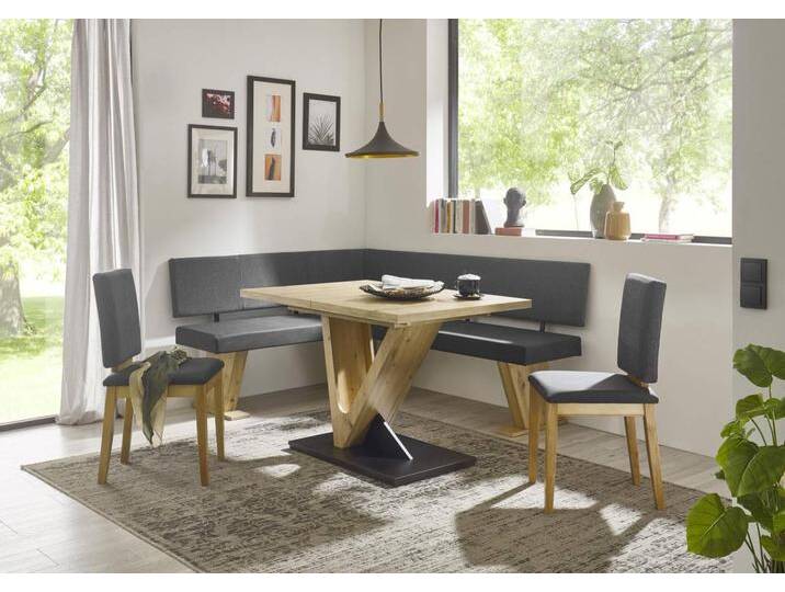 Eckbank Eckbankgruppe VERONA II 150x190 cm Eiche mit Tisch Manzano von trendmöbel24