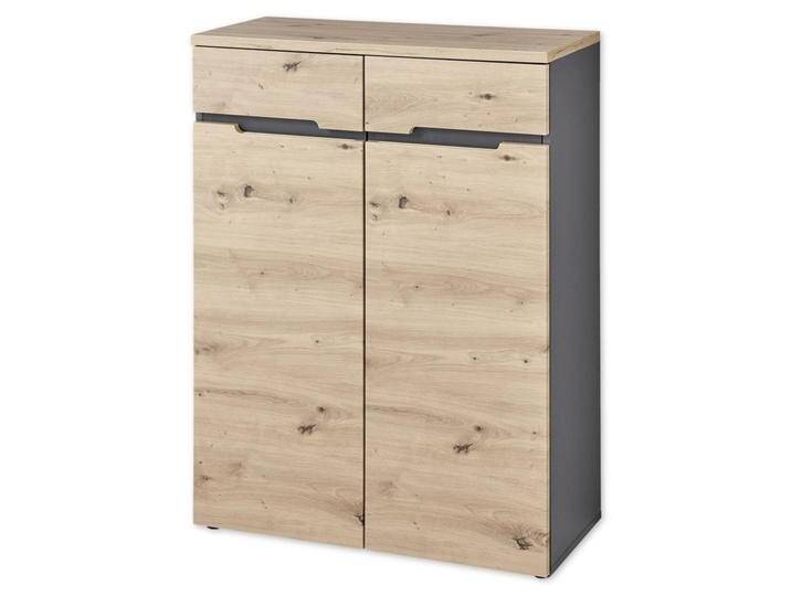 Kommode MEMPHIS 2-türig Artisan Eiche Graphit Nachbildung Kommode MEMPHIS 2-türig Artisan Eiche Graphit Nachbildung von trendmöbel24