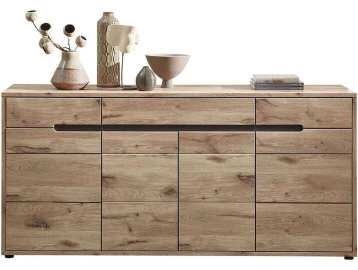 Sideboard BELLANO Viking Oak Nature mit Graphit Sideboard BELLANO Viking Oak Nature mit Graphit von trendmöbel24