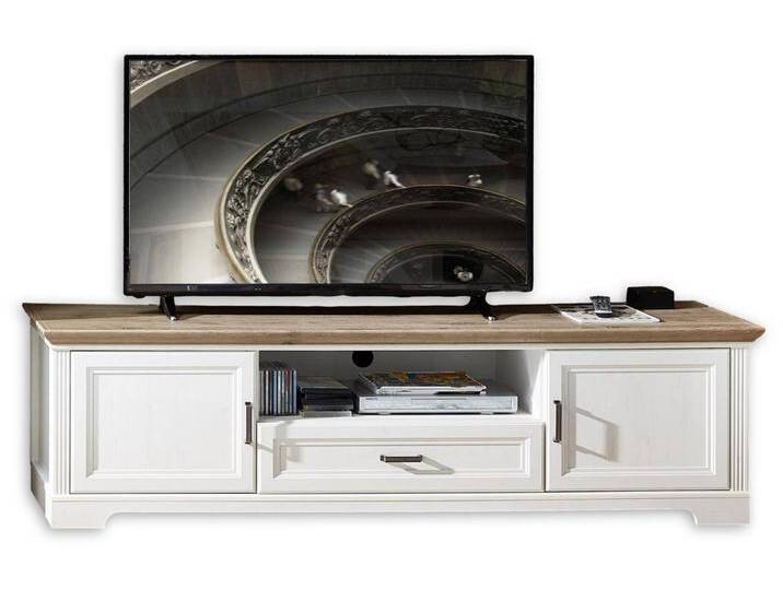 TV Lowboard JASMIN 193 cm Pinie weiß Nachbildung TV Lowboard JASMIN 193 cm Pinie weiß Nachbildung von trendmöbel24