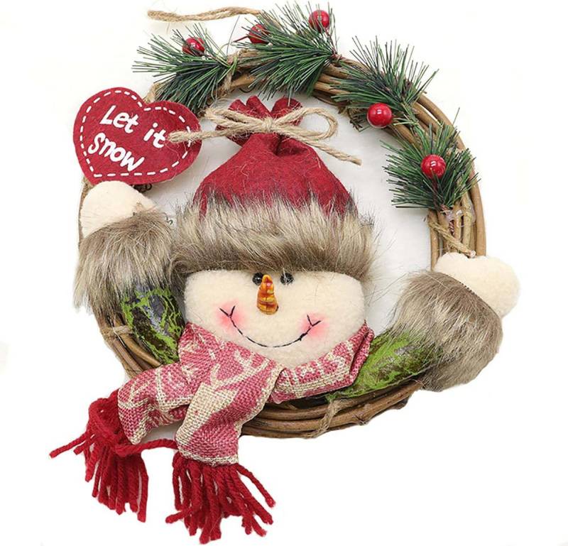 trends for living Adventskranz Weihnachten Kranz Weihnachtskranz Künstlich - Weihnachtsgirlande Deko von trends for living