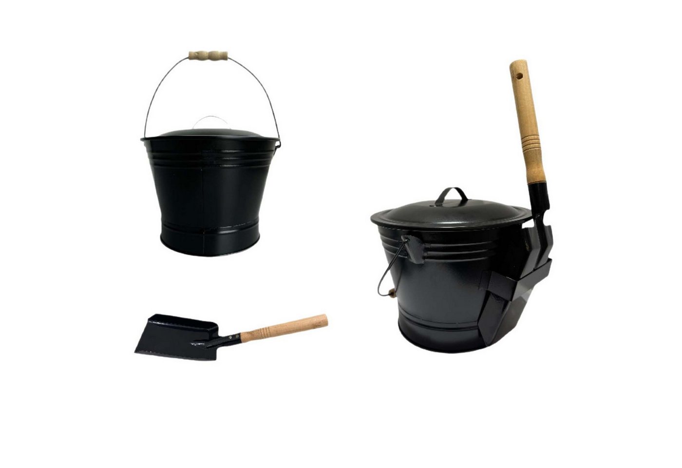 trends for living Aschekasten 2-stucke Ascheschaufeleimer mit Deckel,Schaufel und Kaminreinigungsset trends for living Aschekasten 2-stucke Ascheschaufeleimer mit Deckel,Schaufel und Kaminreinigungsset von trends for living