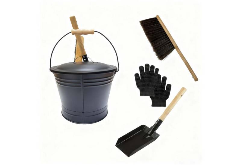 trends for living Aschekasten 4-stucke Kaminreinigungsset: Aschekratzer, Schaufel, Bürste,Handschuhe trends for living Aschekasten 4-stucke Kaminreinigungsset: Aschekratzer, Schaufel, Bürste,Handschuhe von trends for living