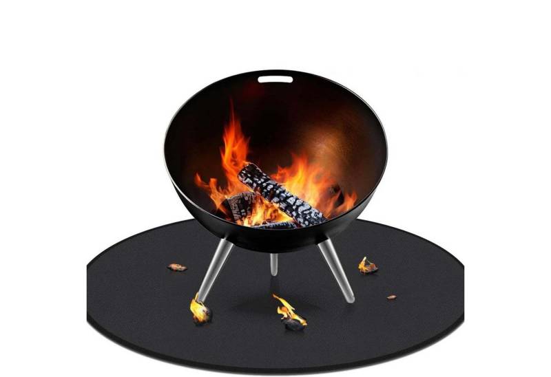 trends for living Bodenschutzmatte Feuerfeste Matte Feuerstelle Unterlage 1800°C Feuerschutzmatte schwarz trends for living Bodenschutzmatte Feuerfeste Matte Feuerstelle Unterlage 1800°C Feuerschutzmatte schwarz von trends for living