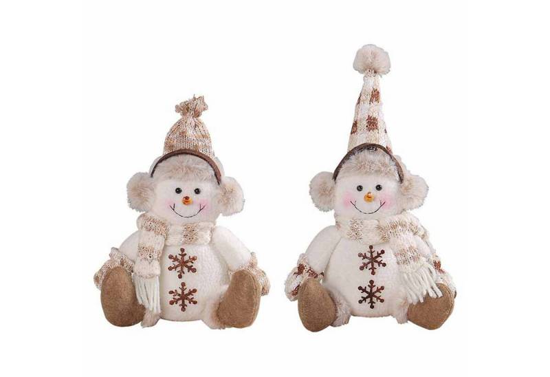 trends for living Dekohänger 2 stucke Weihnachtsdekoration Weihnachten kurzbeinige Schneemann Puppe von trends for living