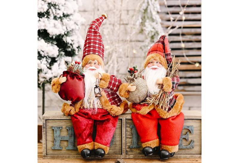 trends for living Dekohänger 2 stucke Weihnachtsmann-Puppe, kreative neue Weihnachtsmann-Puppe (2 St) von trends for living