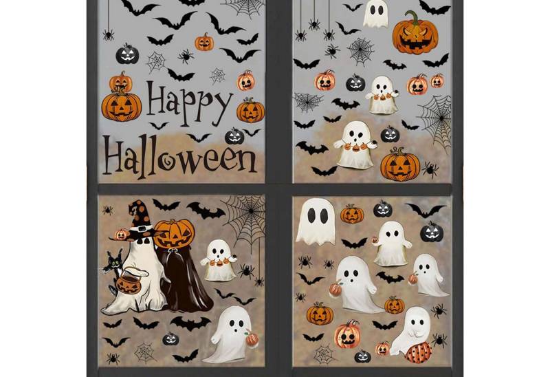 trends for living Fenstersticker Halloween Fenster Aufkleber Dekoration Sticker für Heim und Schul von trends for living