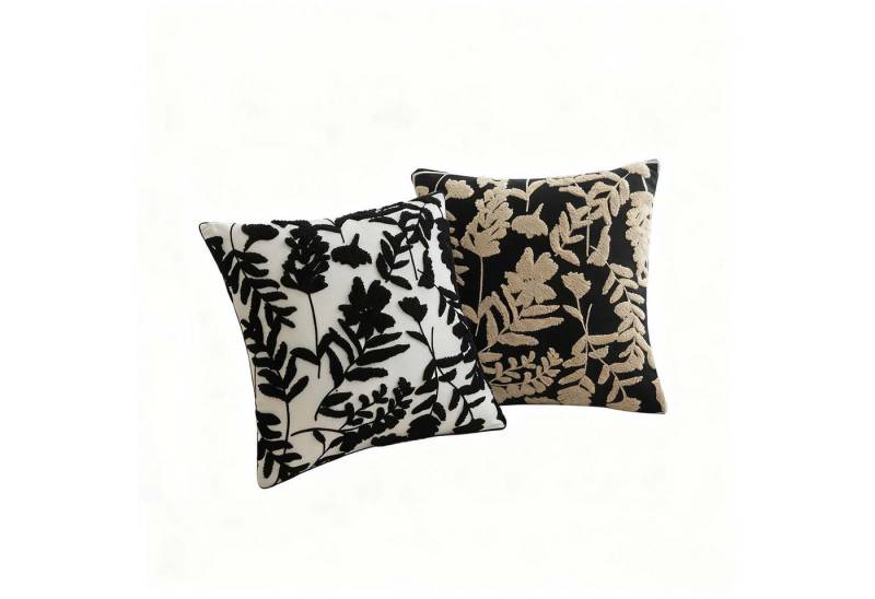 trends for living Kissenbezug 2 stucke Bestickter Kissenbezug mit Blumenmuster für das Wohnzimmer trends for living Kissenbezug 2 stucke Bestickter Kissenbezug mit Blumenmuster für das Wohnzimmer von trends for living