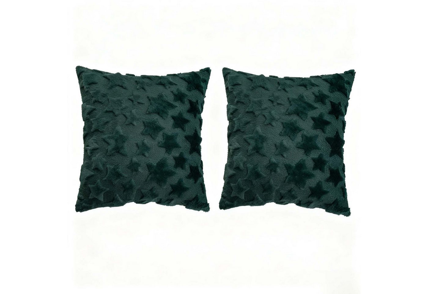 trends for living Kissenbezug 2 stucke Weihnachtskissenbezüge kissenbezüge Grün Stern Kissenbezüge von trends for living