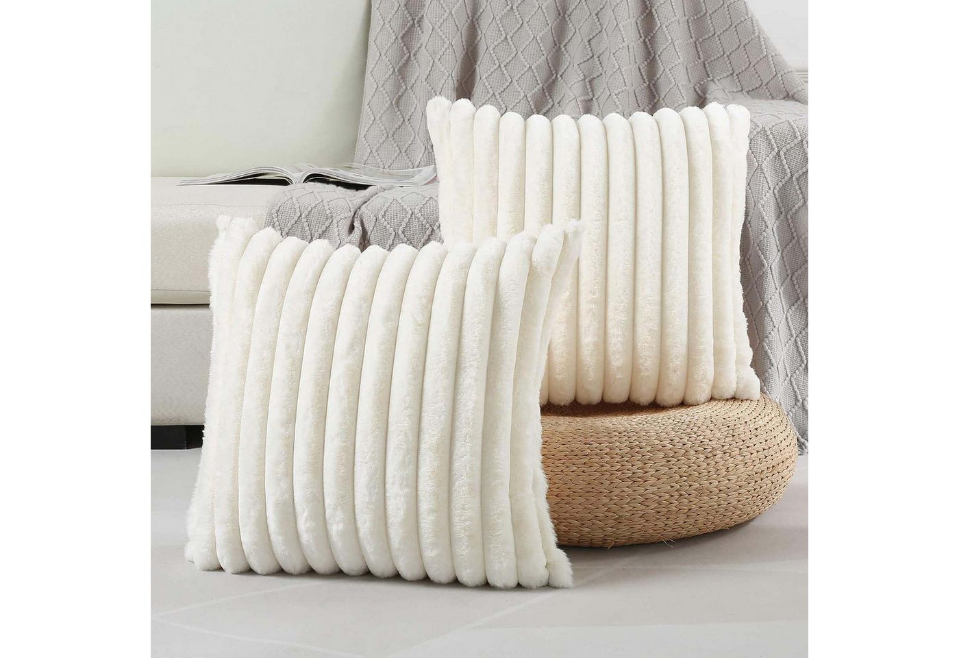 trends for living Kissenbezug Kissenbezug 40x40 Dekokissen Kissenhülle 2 Stück Deko Kissenbezüge trends for living Kissenbezug Kissenbezug 40x40 Dekokissen Kissenhülle 2 Stück Deko Kissenbezüge von trends for living