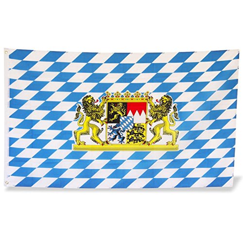 Flagge Fahne Bayern Löwe 90x150cm von trends4cents