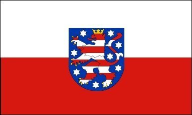 Flagge Fahne Thüringen 90x150 von trends4cents