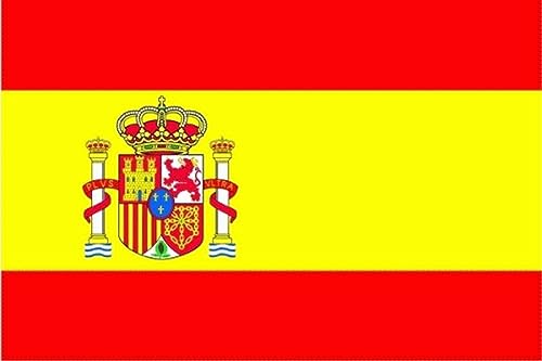 Qualitäts Fahne Flagge Spanien 90 x 150 cm mit verstärktem Hissband von trends4cents