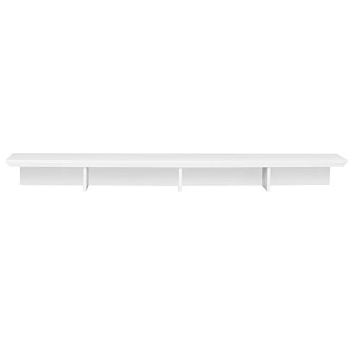 trendteam smart living - Baxter - TV-Aufsatz - Weiß - mit 4 offenen Fächern - (BxHxT) 177 x 17 x 33 cm - Landhausstil von trendteam smart living