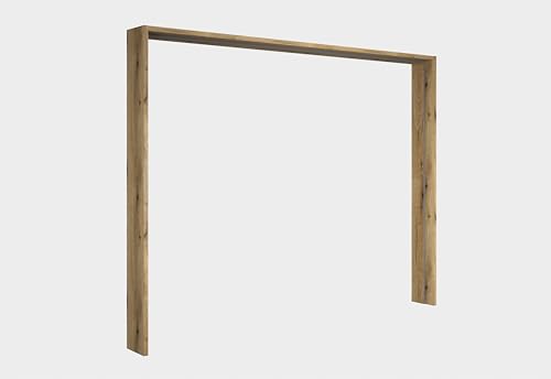 trendteam smart living - Esteban - Passepartout - Evoke Eiche - Passepartout für einen Kleiderschrank - (BxHxT) 280 x 209 x 25 cm - Kratzfest Dank Melaminbeschichtung von trendteam smart living