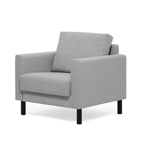 trendteam smart living - Werkzeuglose Montage - Polstersessel Armlehnensessel Sessel - Wohnzimmer - Click&Sit - Aufbaumaß (BxHxT) 82 x 84 x 83 cm - Farbe Grau - 2231207S0 von trendteam smart living